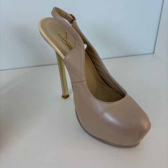 FINAL PRICE 💕YSL Tribtoo 105 Slingbac Heels ◻️ 38 - Picture 11 of 15